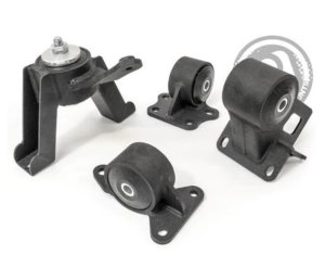 Toyota MR2 Spyder Engine Mount Kit - Innovative Mounts - 75A Bushings - Black - `00-`05 Toyota MR2 Spyder Engine Mount Kit - Innovative Mounts - 75A Bushings - Black - `00-`05